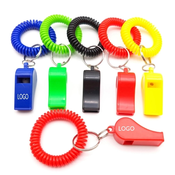 Whistle Coil Keychain 1