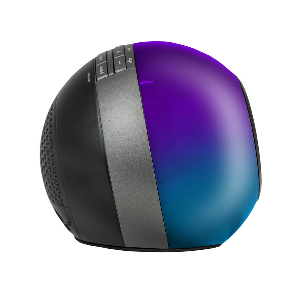 Powerclock Glow Bluetooth Color Changing Alarm Clock IBT295B