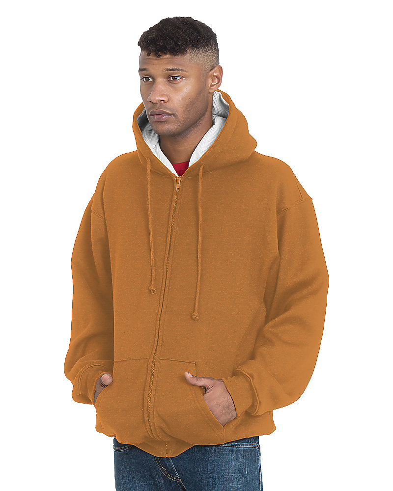 Super Heavy Full Zipper Hoodie, custom hoodie or sweatshirt with logo imprint 3