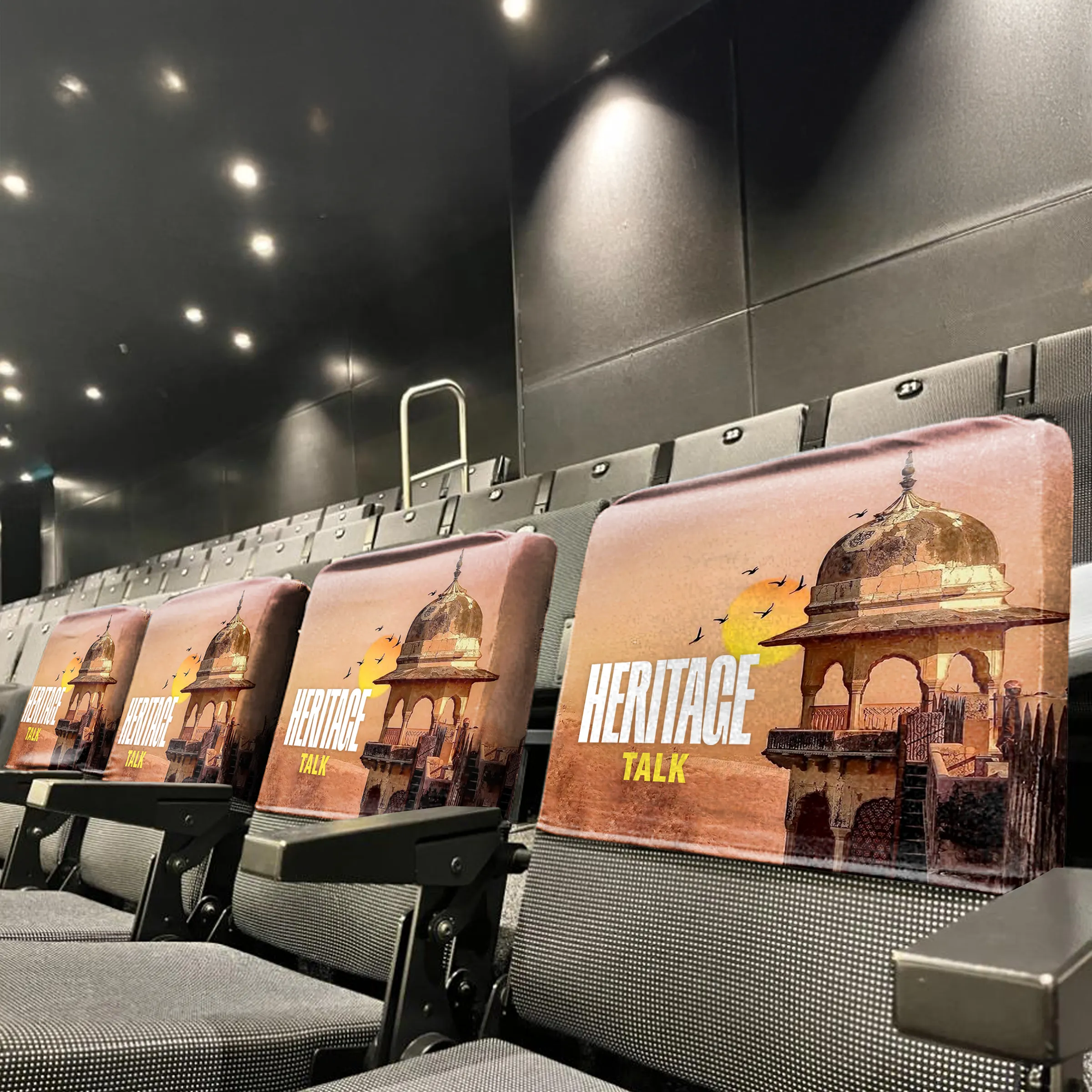 20" x 18" Custom Stadium Chair Back Cover - Double sided 4