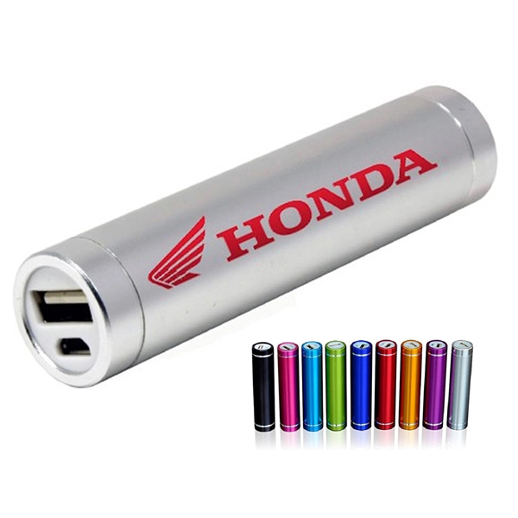 UL Listed Round Metal Power Bank-2600mAh 7