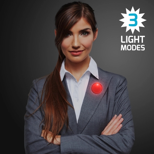 Frosted blinking circle clips 3