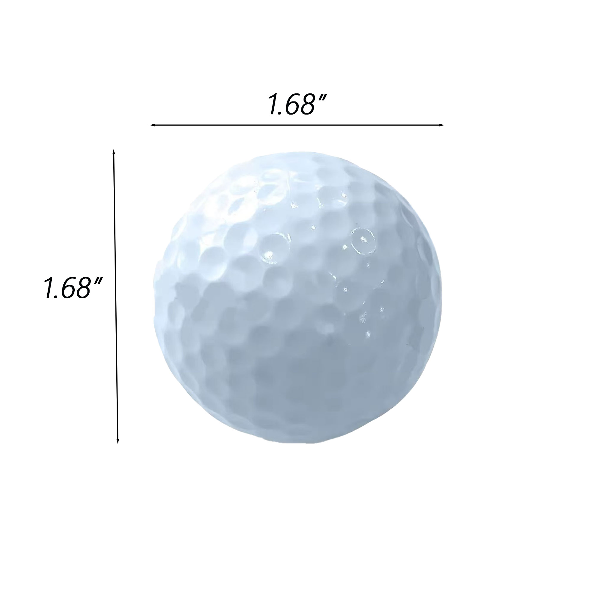 Customizable Double Layered Golf Balls 2