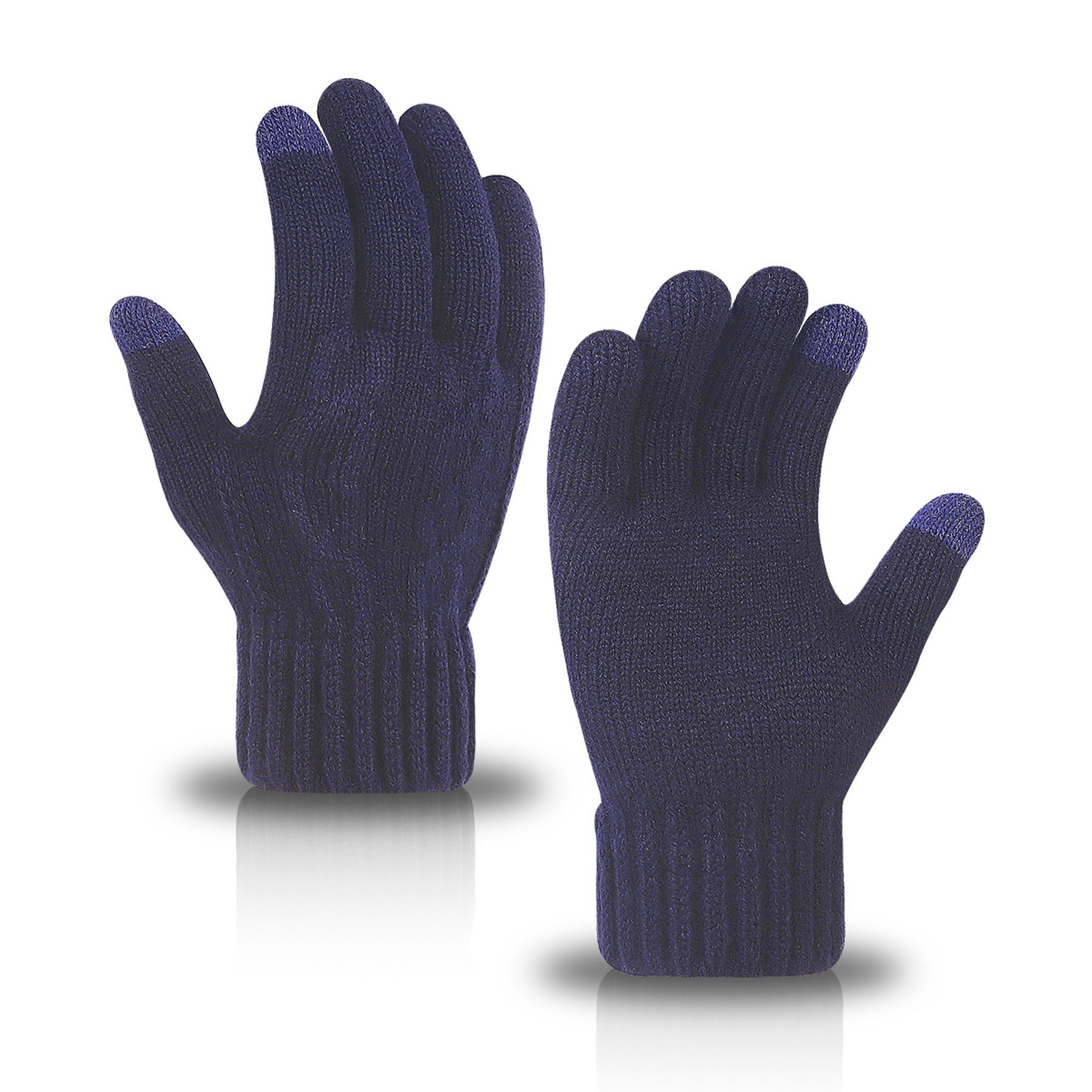 Knitted Fleece-Lined Gloves 8