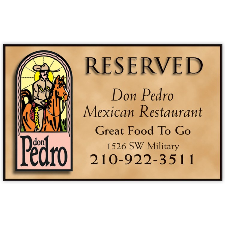 Vinyl Label Full Color (2.5"x4") Rectangle Square Corners