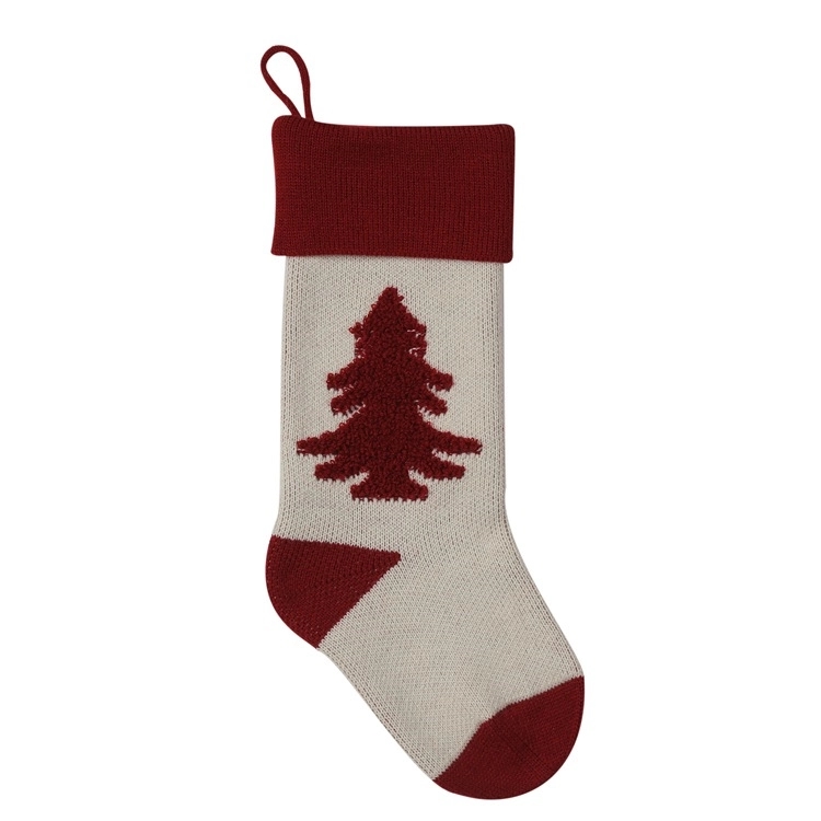 Cute Knitted Christmas Stocking 4