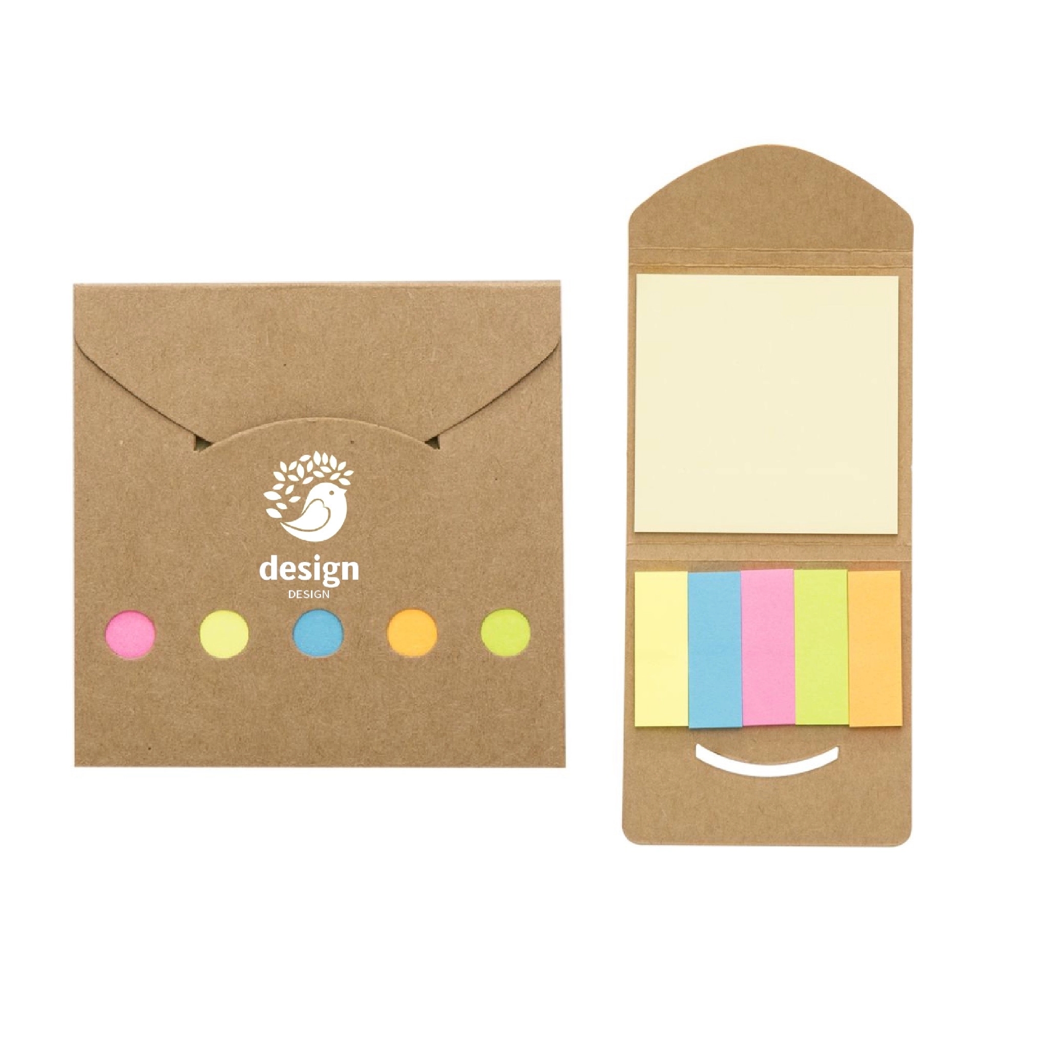 Colorful Sticky Notebook MOQ 50PCS