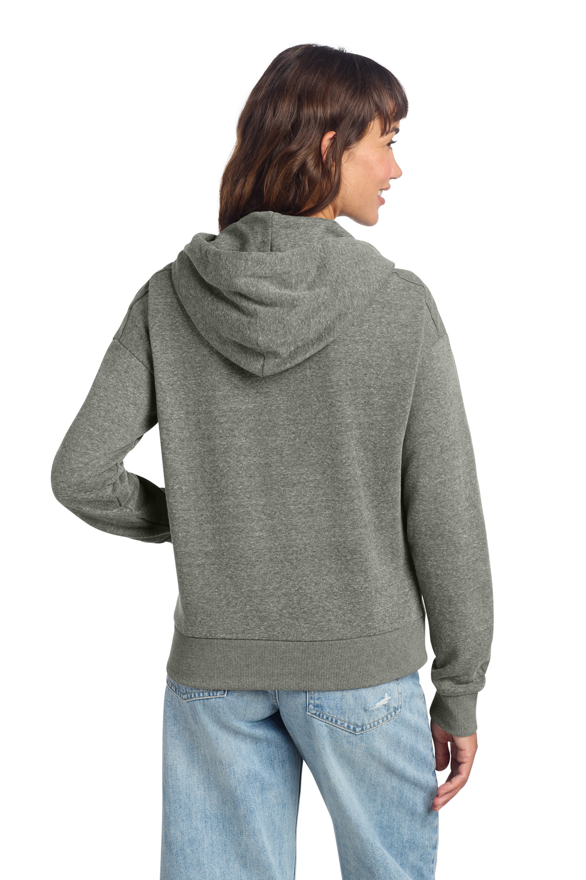 District Women's Perfect Tri Fleece 1/2-Zip Pullover DT1311 60