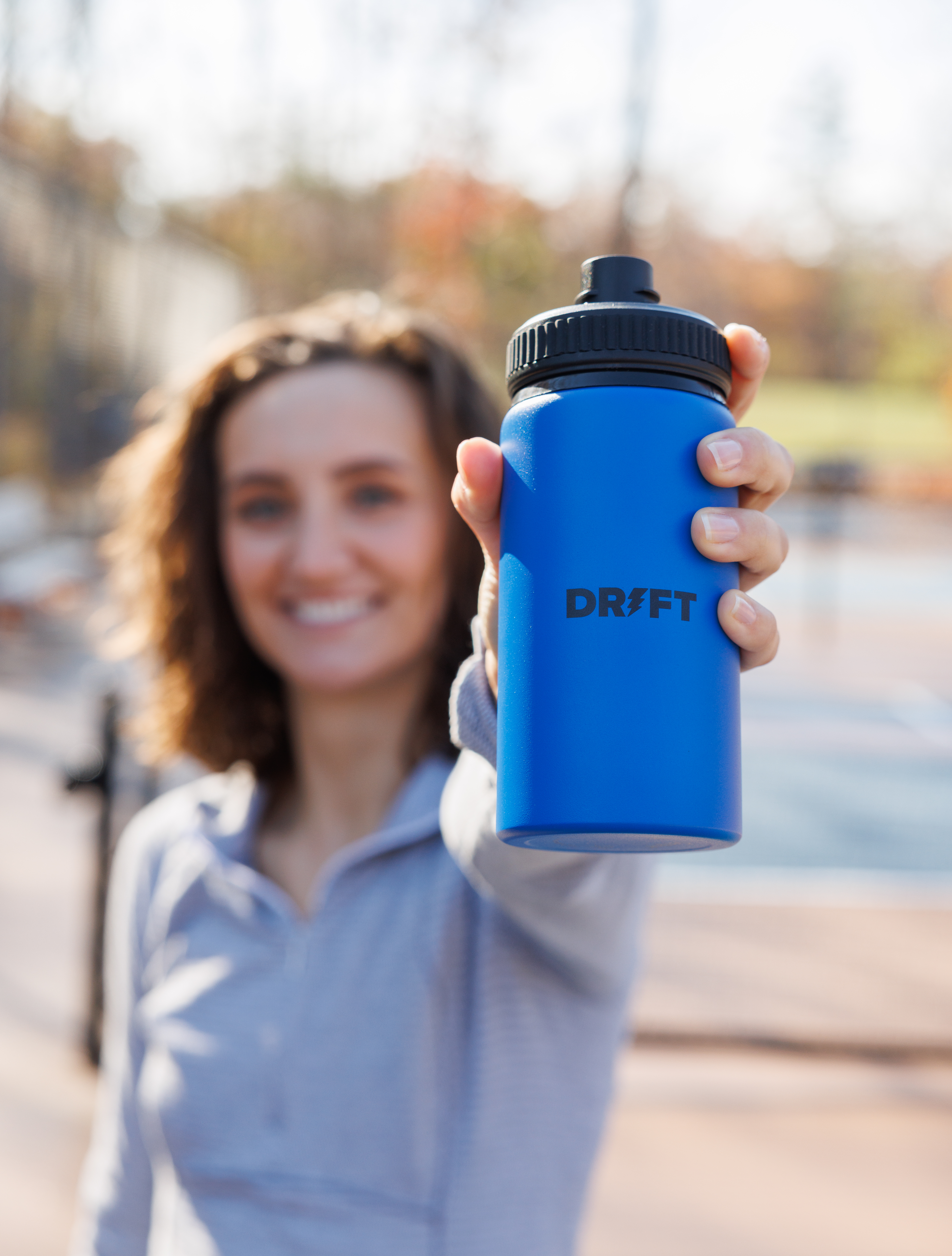 Jett Aluminum Chug Lid Hydration Bottle - 16 Oz. 1