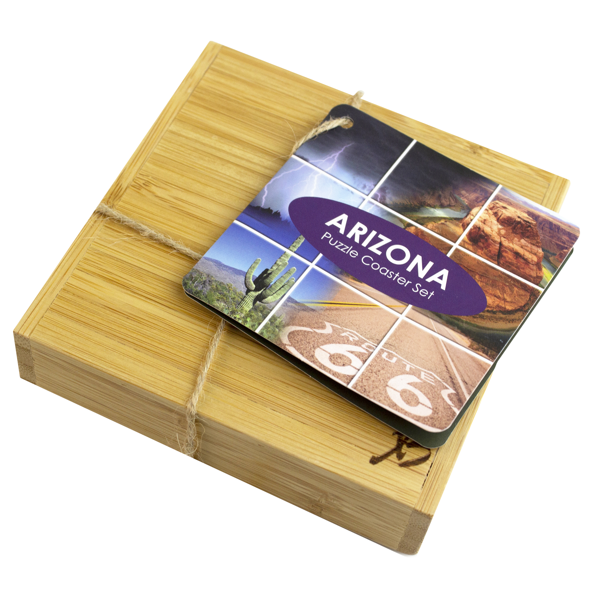 Arizona Puzzle Coaster Set 8