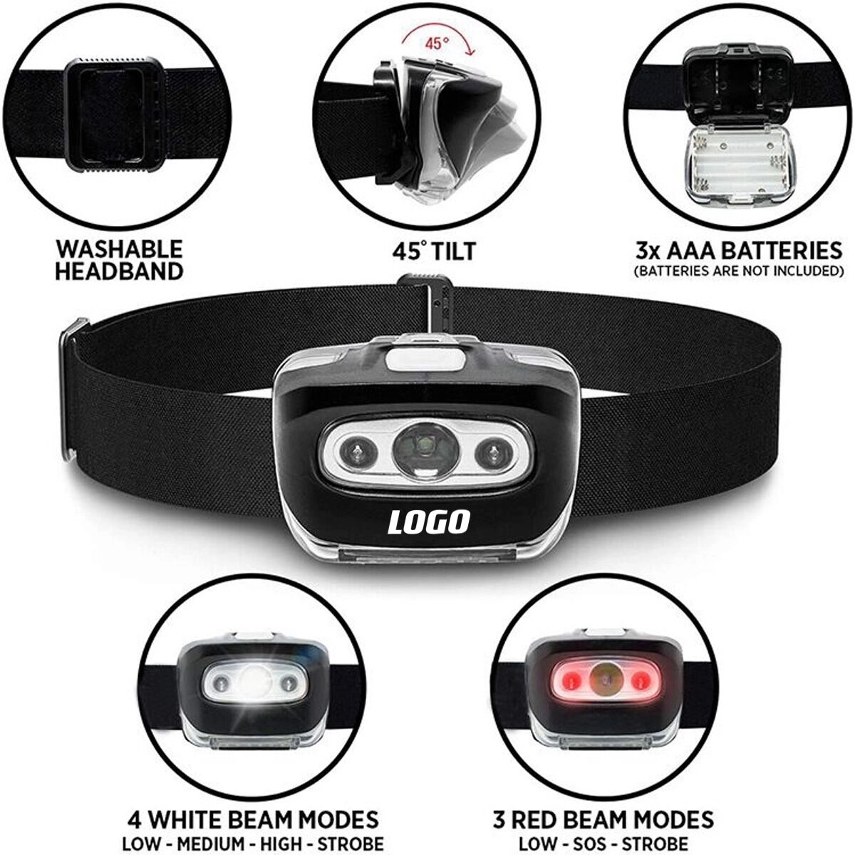 Camping LED Headlamp 2