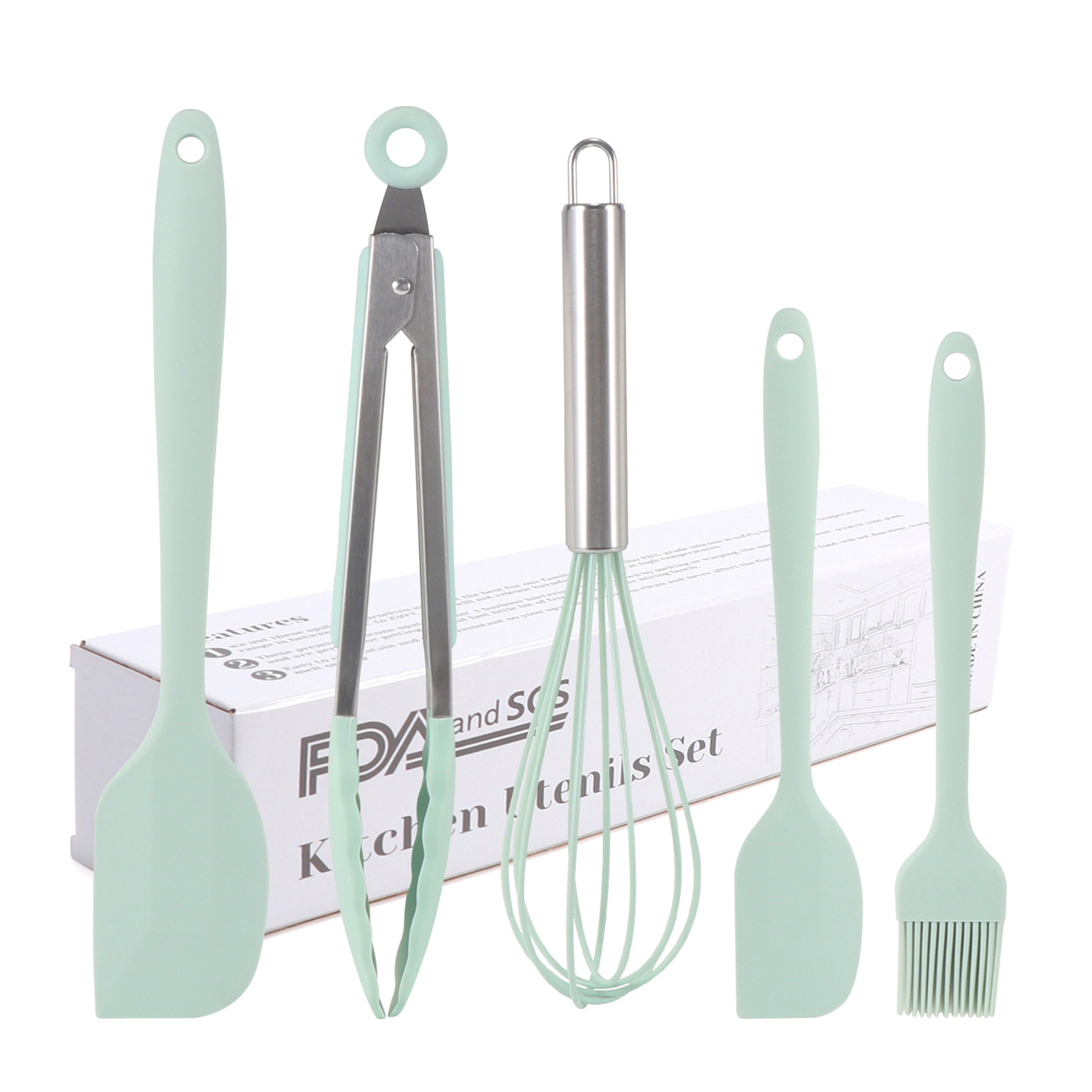 Silicone Spatula Set 2