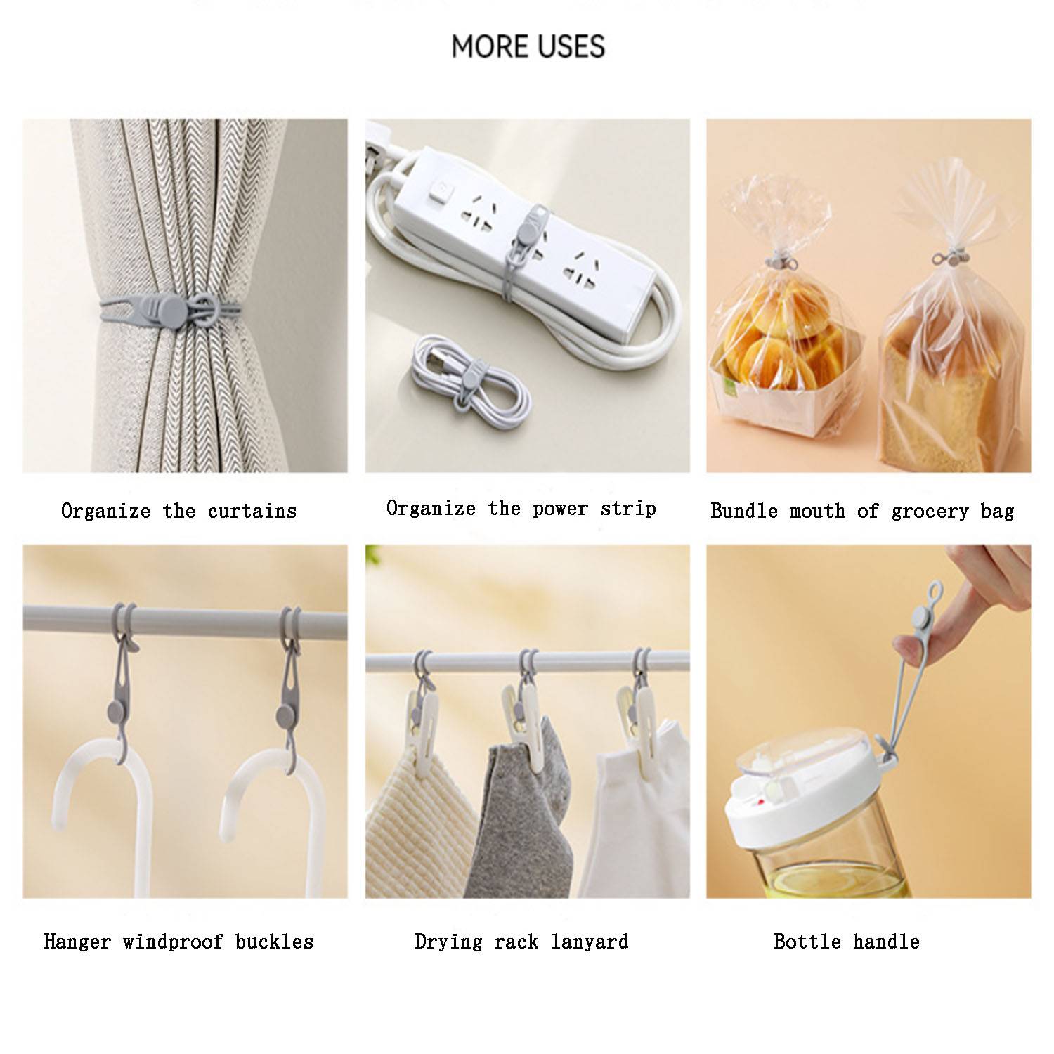 Silicone Cable Ties 4