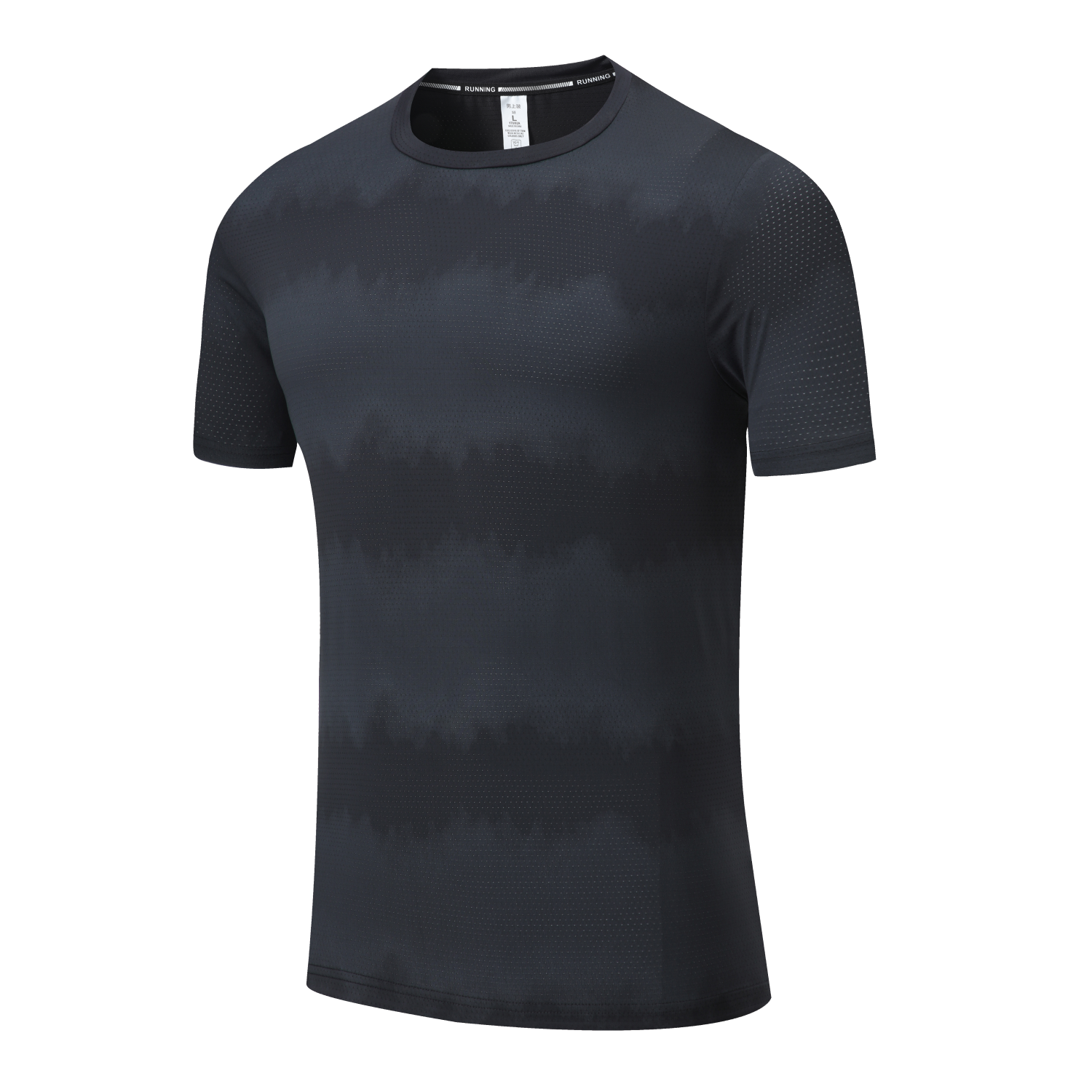 Men's Running Short Sleeve T-Shirt - Stock Style 20 6