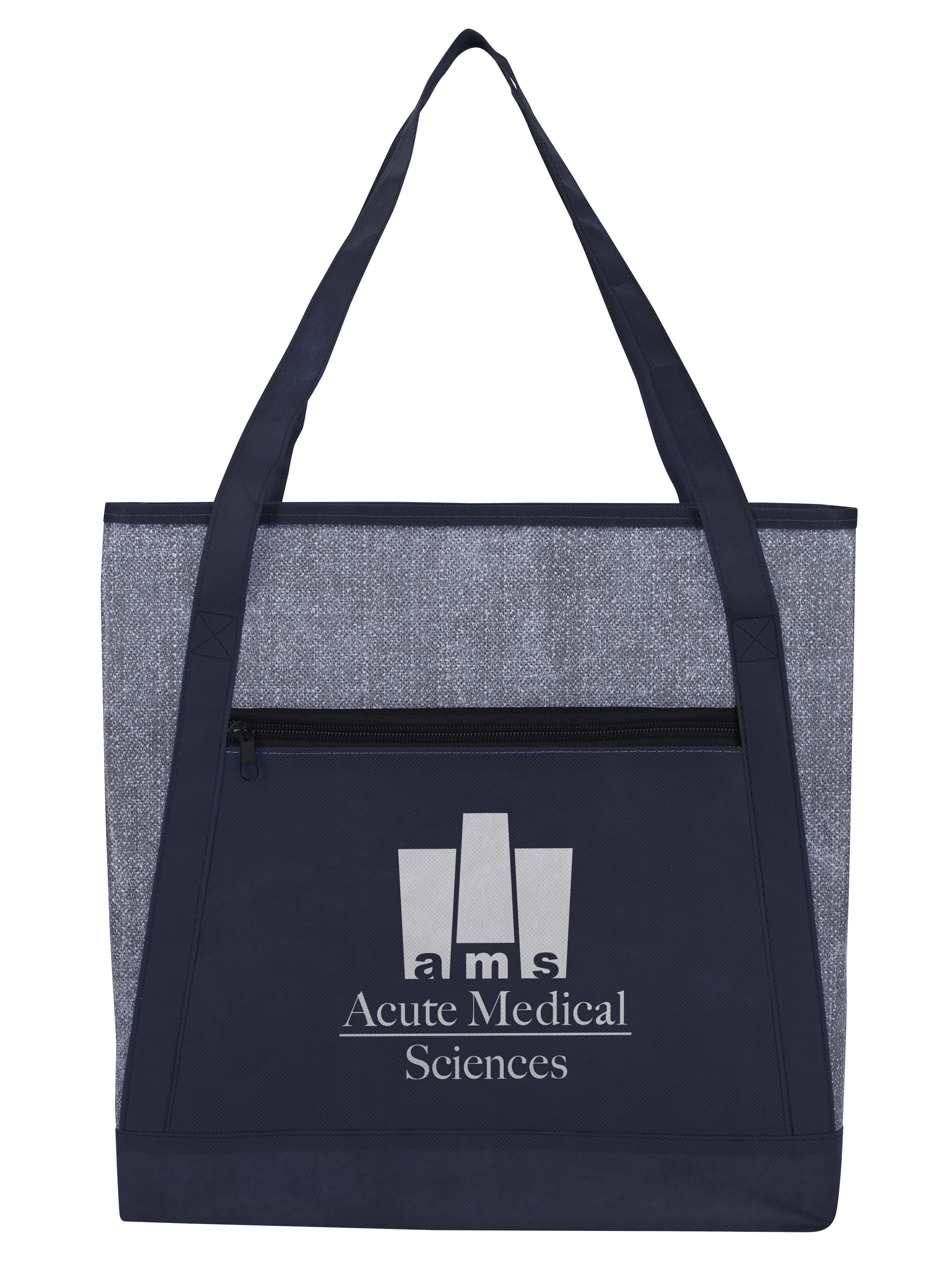 Good Value™ Heathered RPET Non-Woven Tote 12