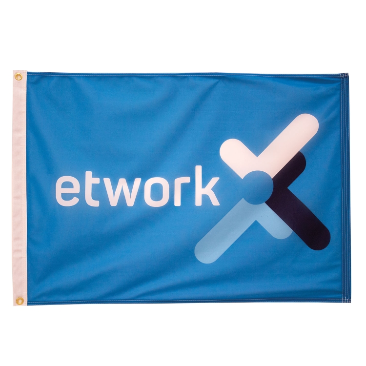 2' x 3' Polyester Flag Single-Sided 12