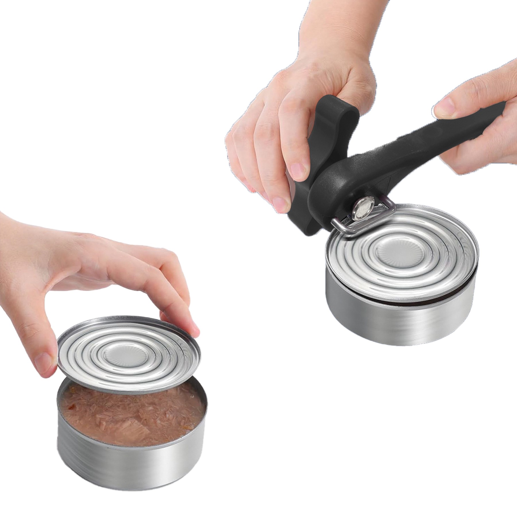 Stainless Steel Manual Can Opener 4
