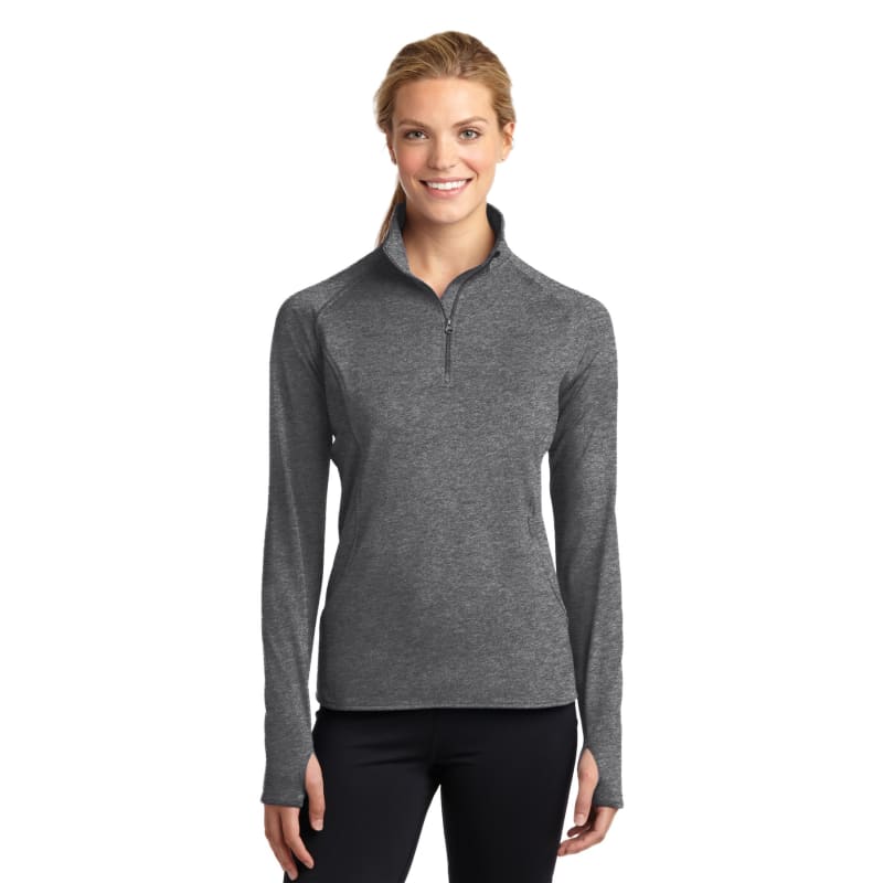 Sport-Tek Women's Sport-Wick Stretch 1/4-Zip Pullover. 10