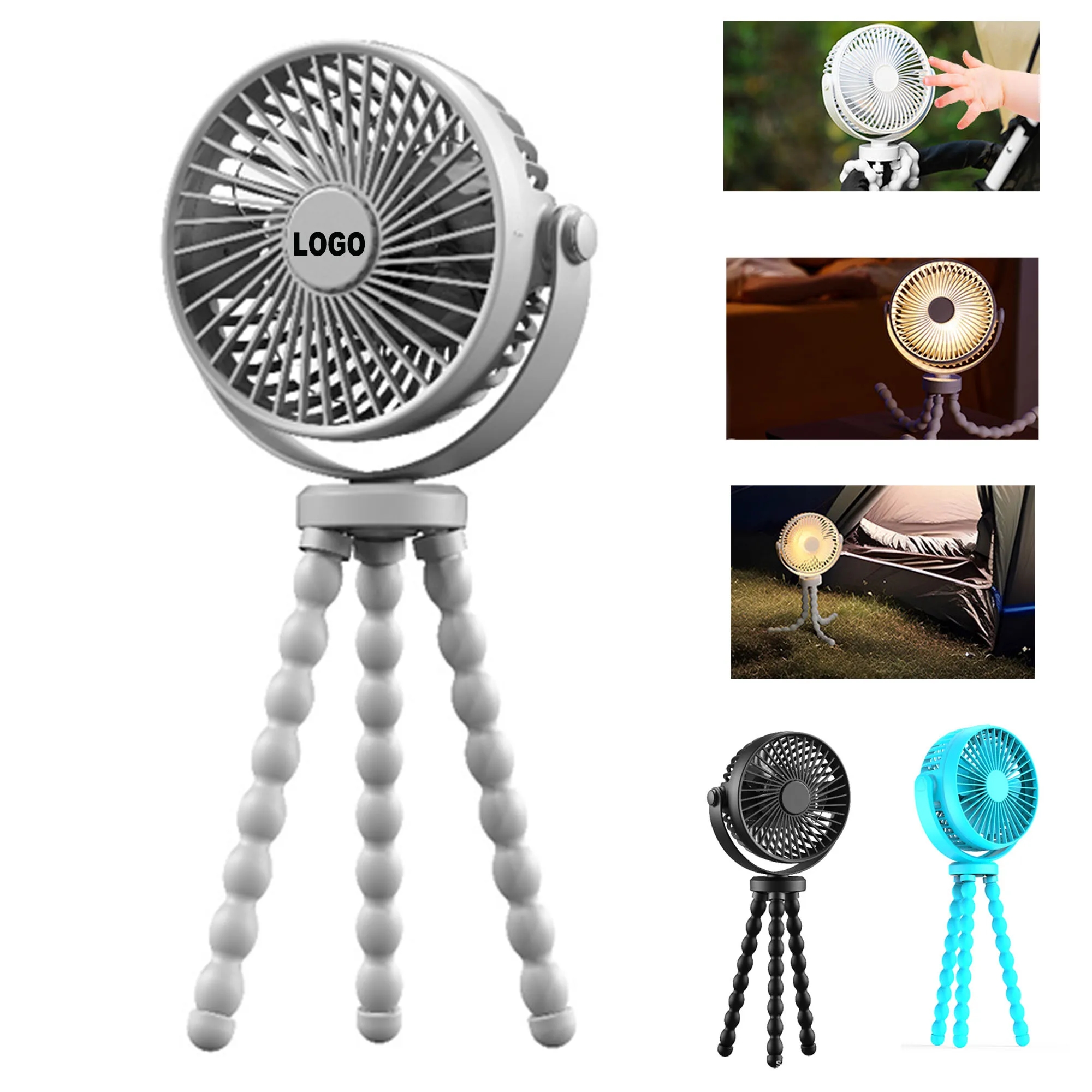 2000mAh Baby Strollers Mini Fan 4