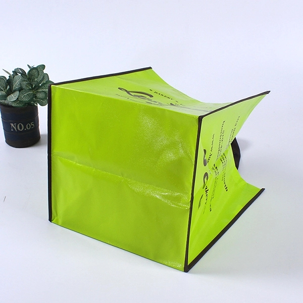 13.5" X 14" Laminated non-woven shopper bag 1