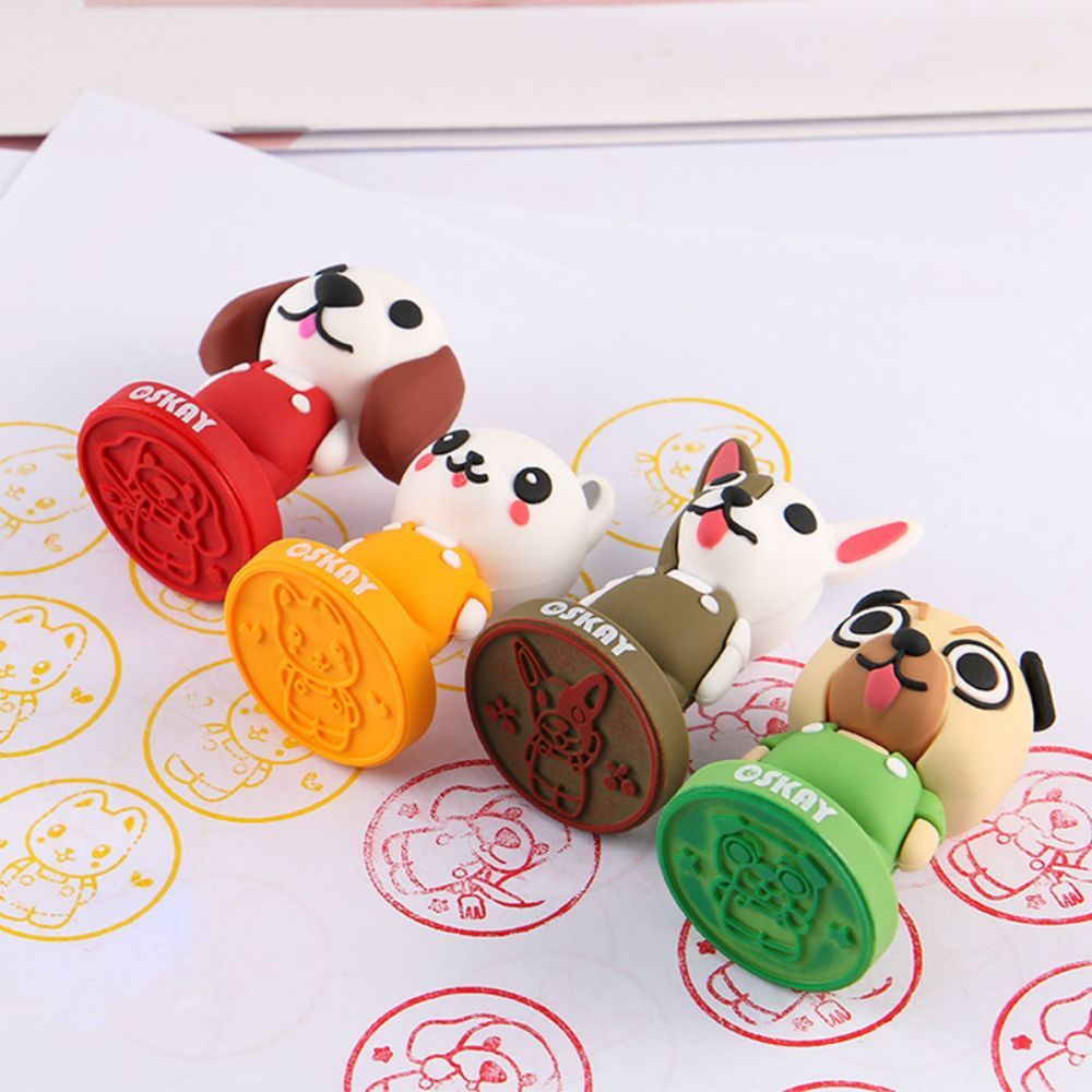 Stereoscopic Doll Stamp Ornament 4