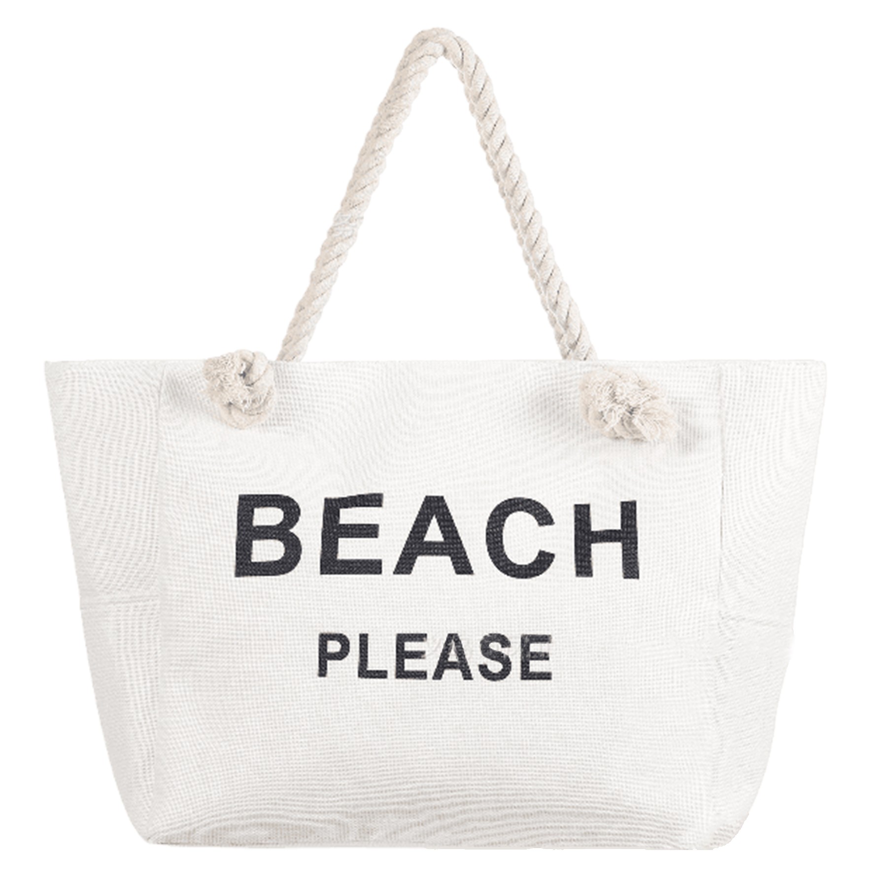 Large Canvas Beach Tote Bag, custom tote bag with logo imprint 5