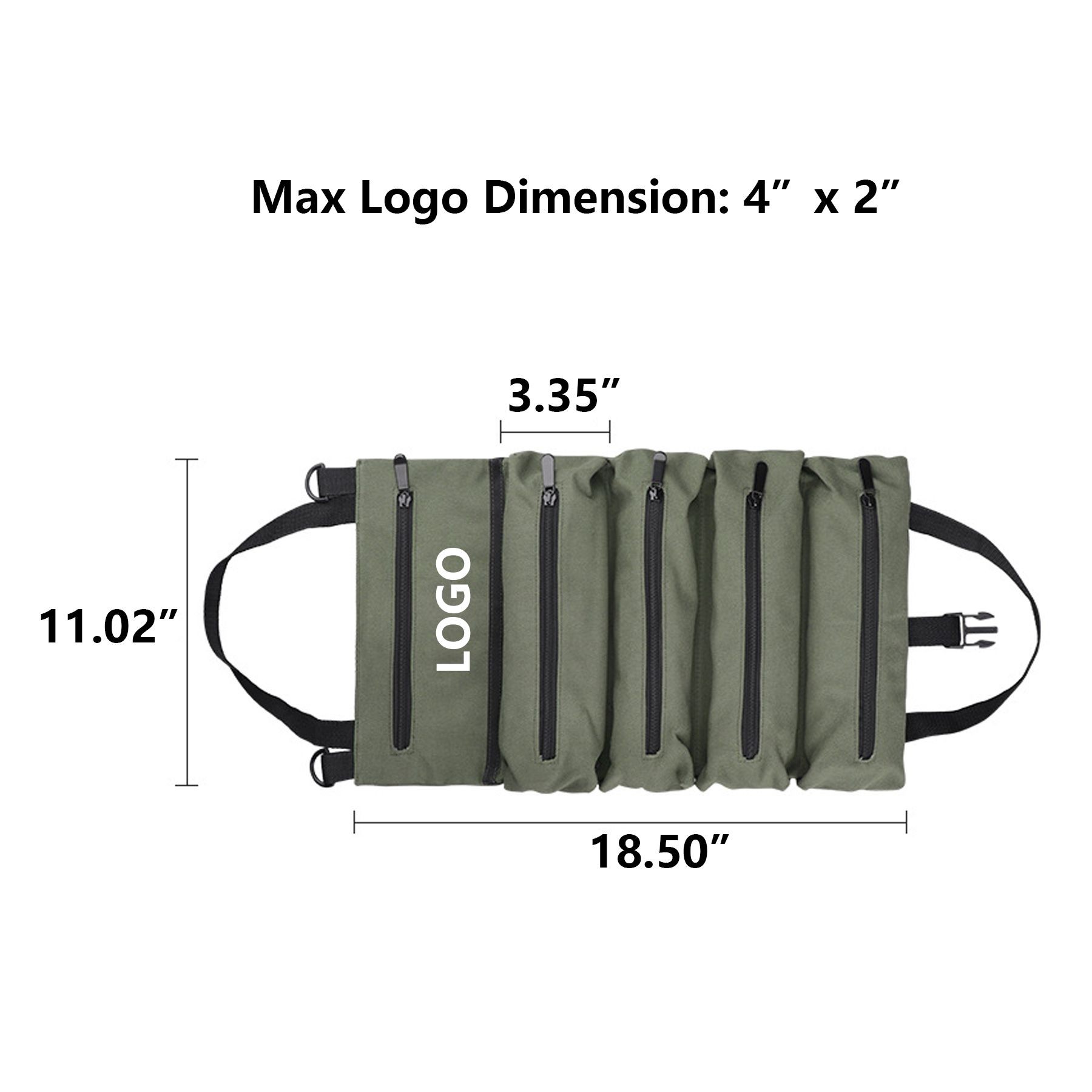 Roll Up Tool Bag Organizer 2