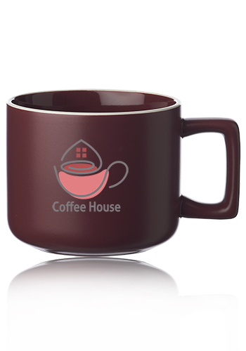 Sandpoint 14 oz. Latte Ceramic Mugs 1