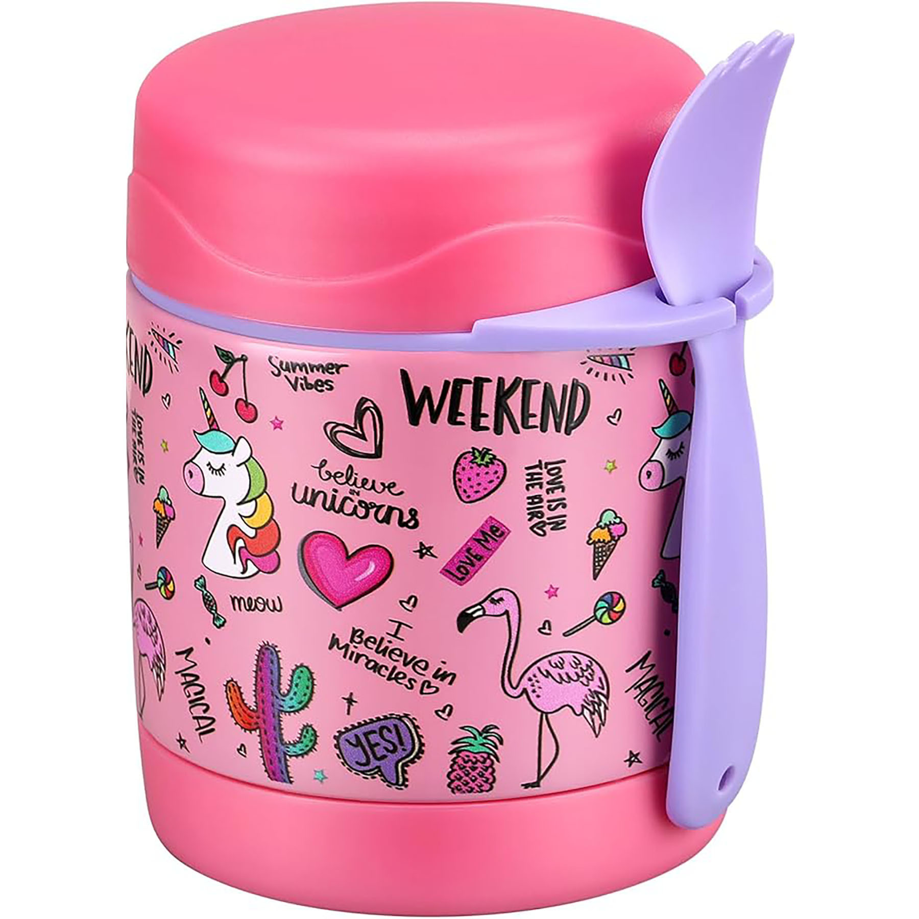 Kids Insulated Food Jar 13