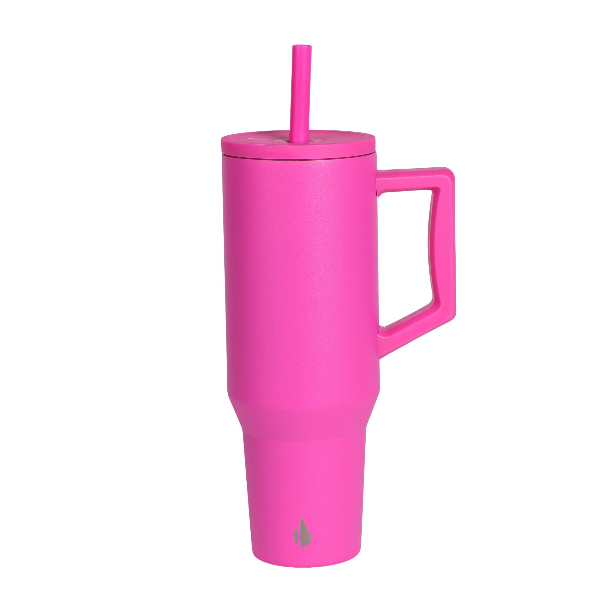 Elemental® Commuter 40oz Stainless Steel Tumbler with Handle and Straw 33