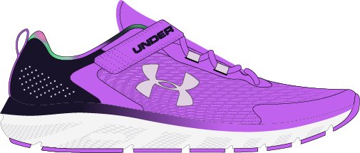Girls' Pre-School UA Assert 9 AC Running Shoes 2