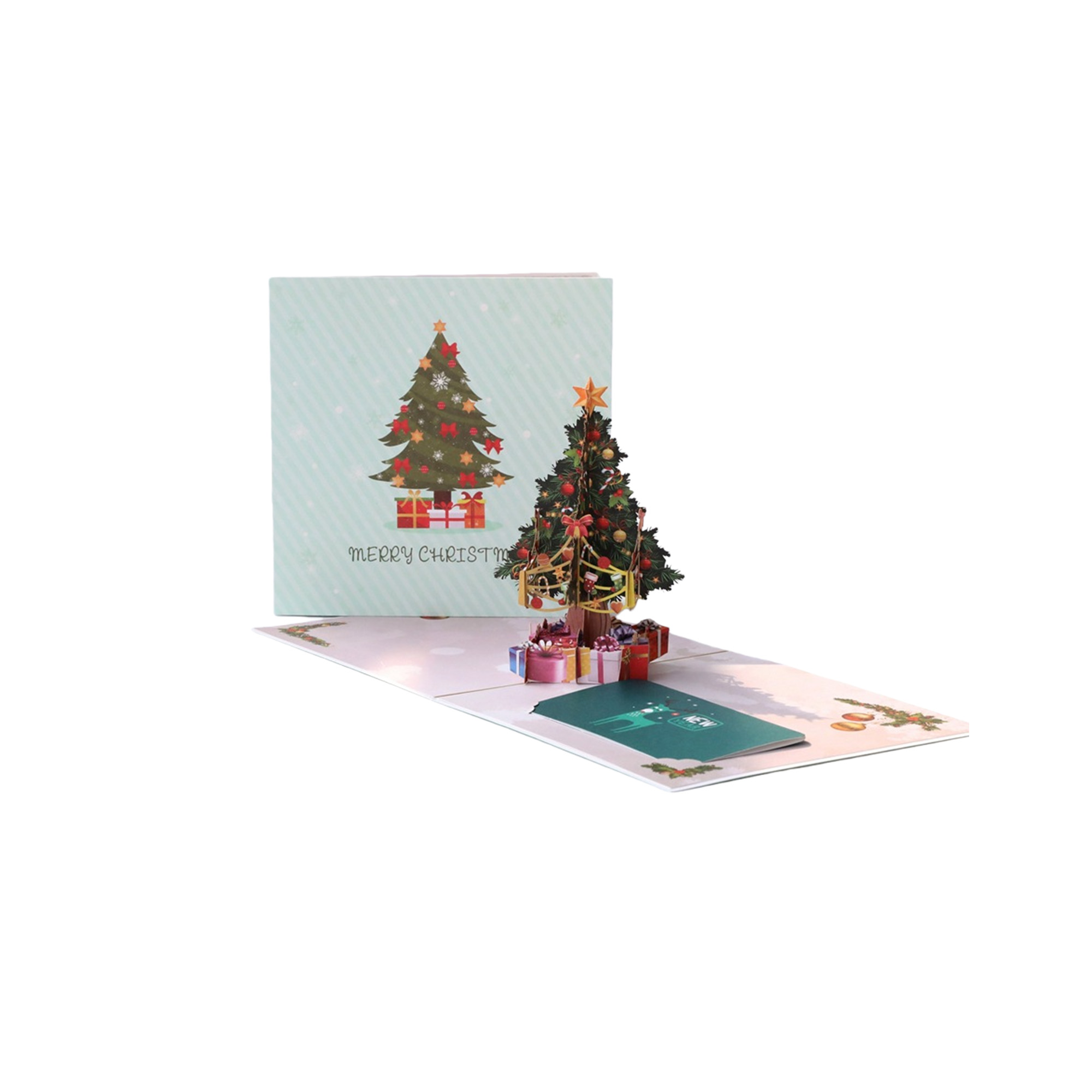 Custom Logo 3D Christmas Card 6