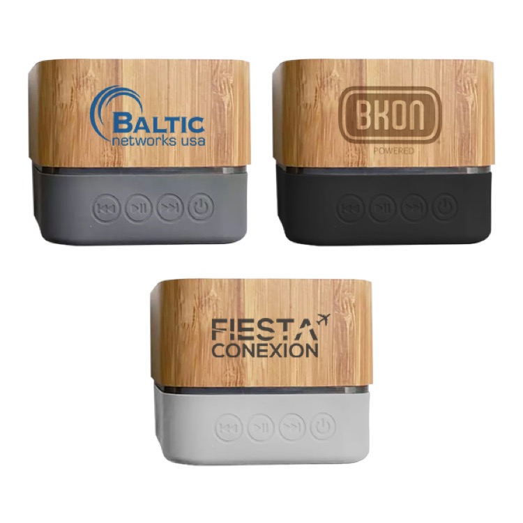 Bamboo Mood Lights BT Speaker 5