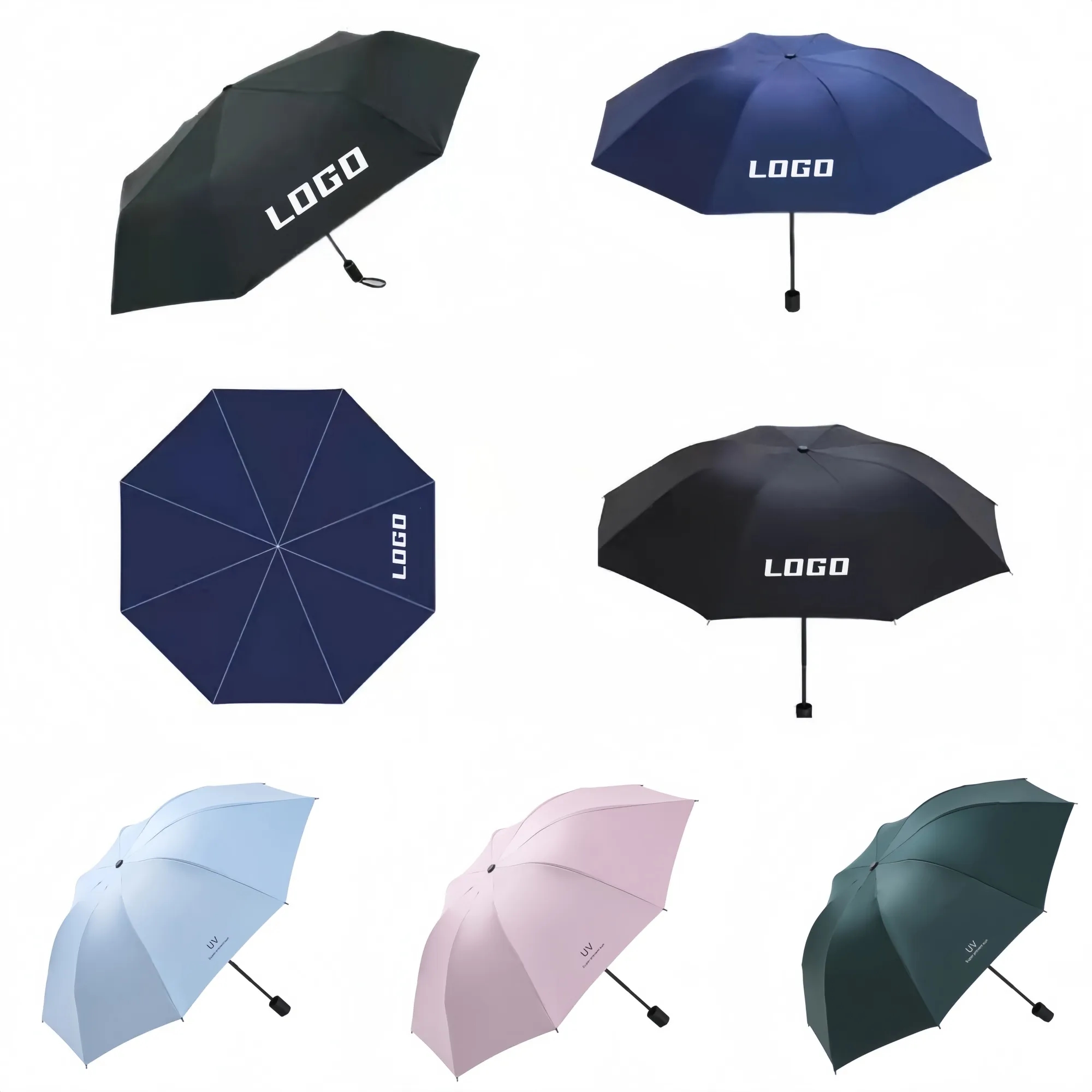 Automatic Small Compact Travel Umbrella 2