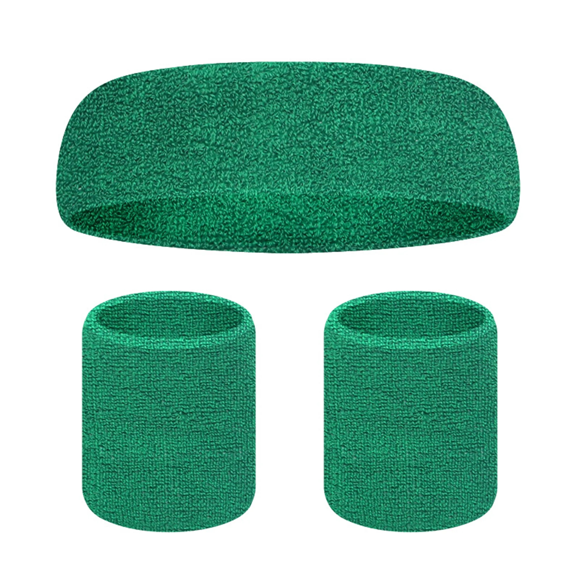 Cotton Towel Sweat Headband & Wristband Set 17
