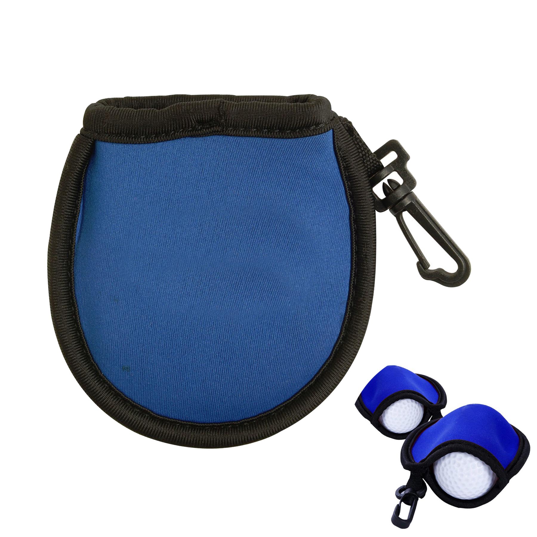 Golf Ball Cleaning Pouch With Clamp 2