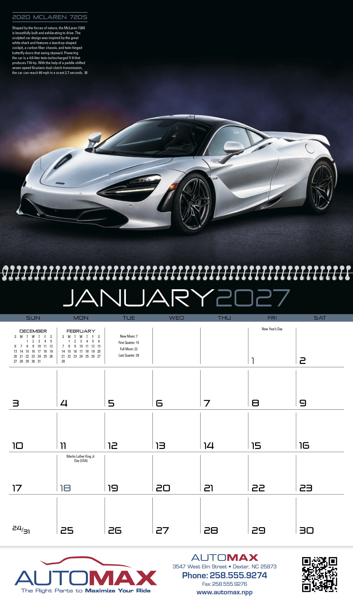 Triumph® Calendars Exotic Cars Calendar 71