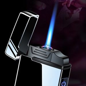3 In 1 Dual E Arc Jet Lighter With Flashlight 21