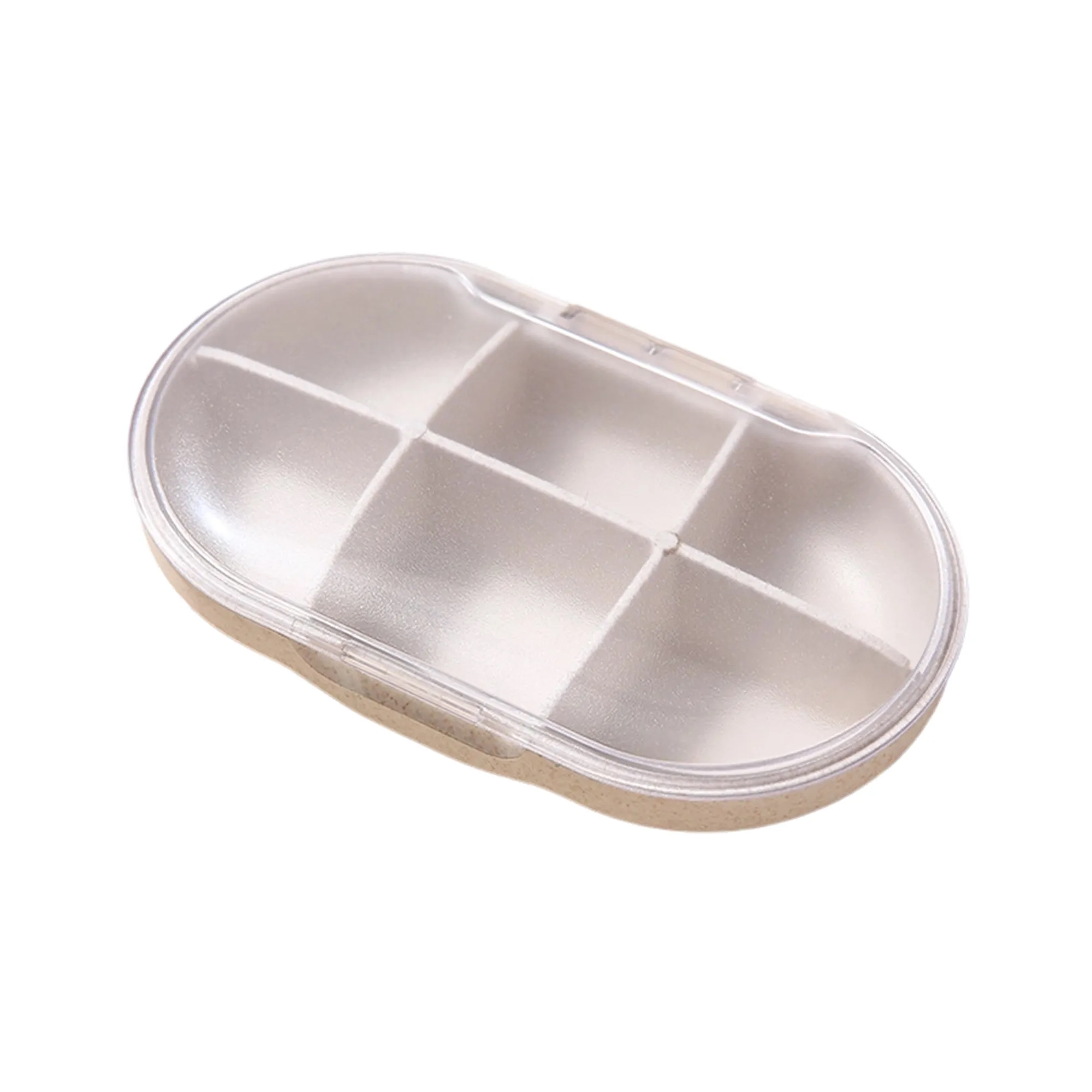 Palm Size Pill Organizer with Secure Clasp Design 5