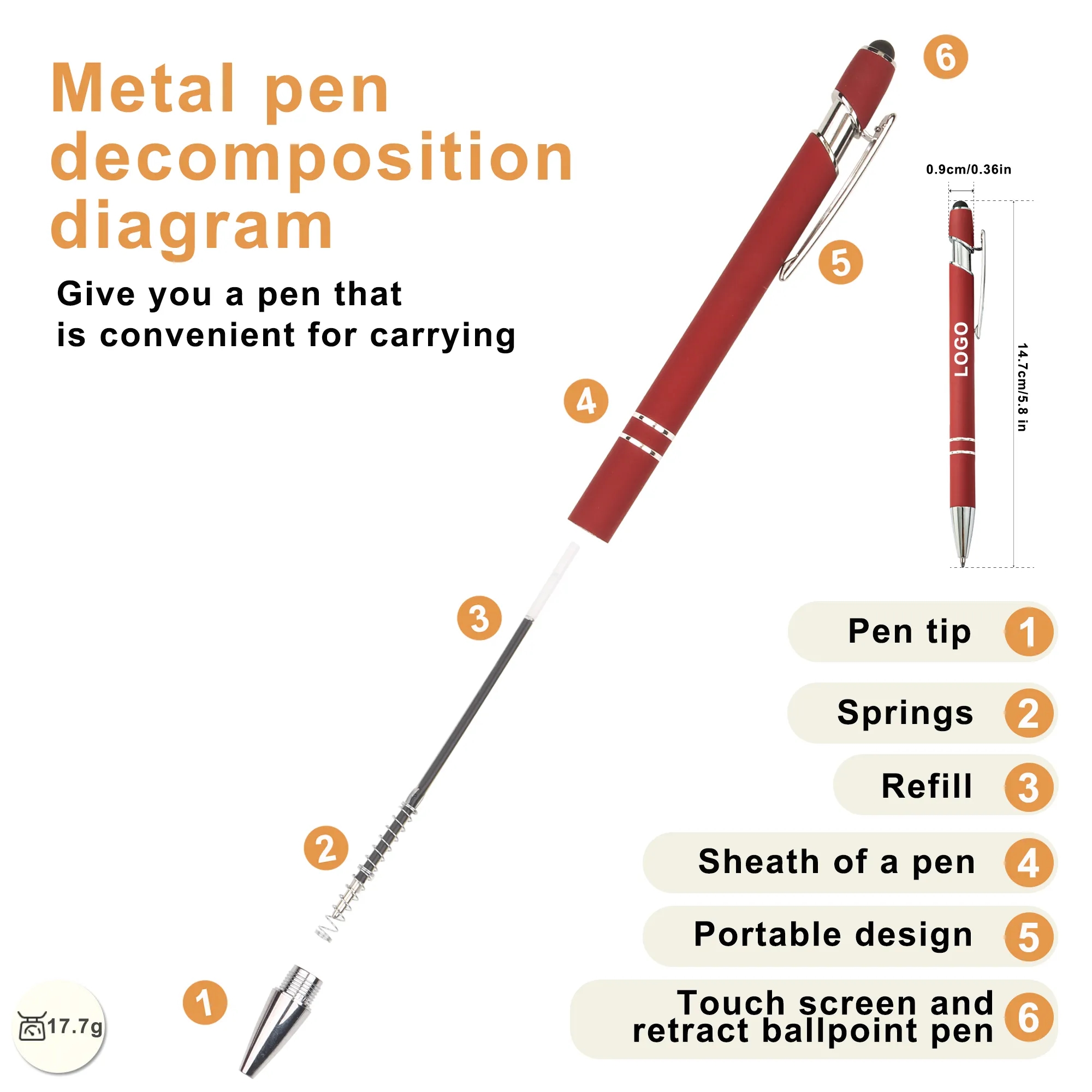 Versatile Ballpoint Stylus Pen 3