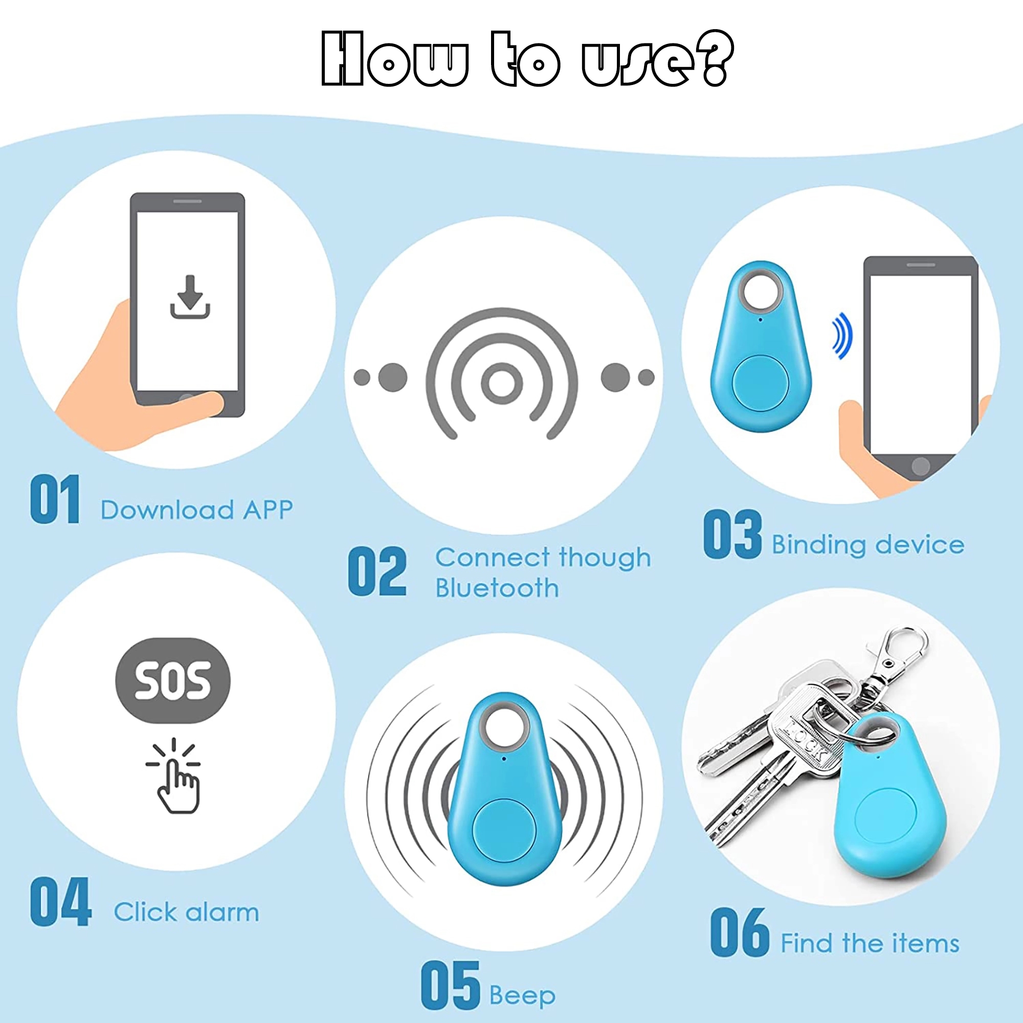 Smart Tracker Key Finder 2