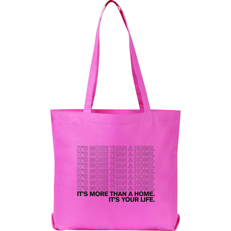 Perfect Poly Tote, custom tote bag with logo imprint 8