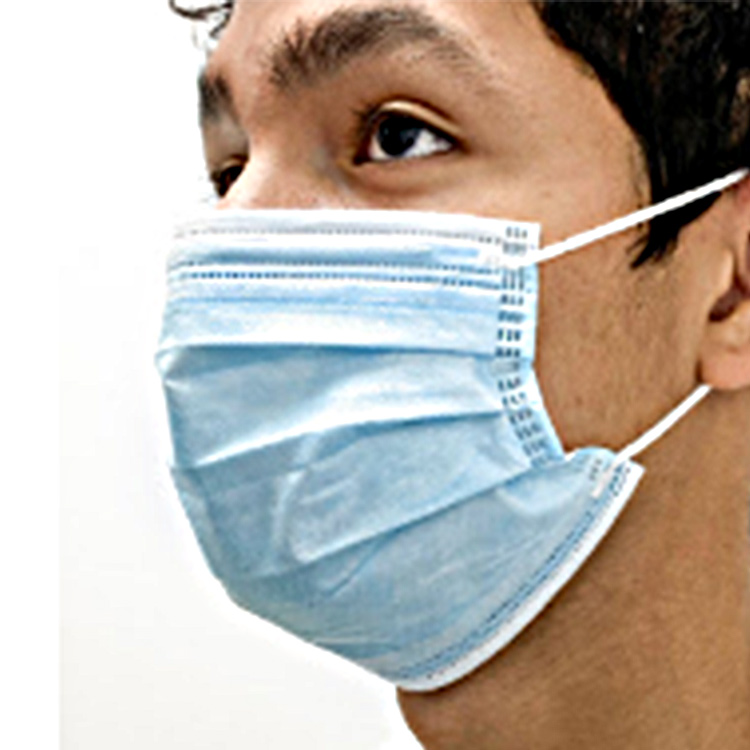 Disposable Pleated Surgical Mask (Blank) 2