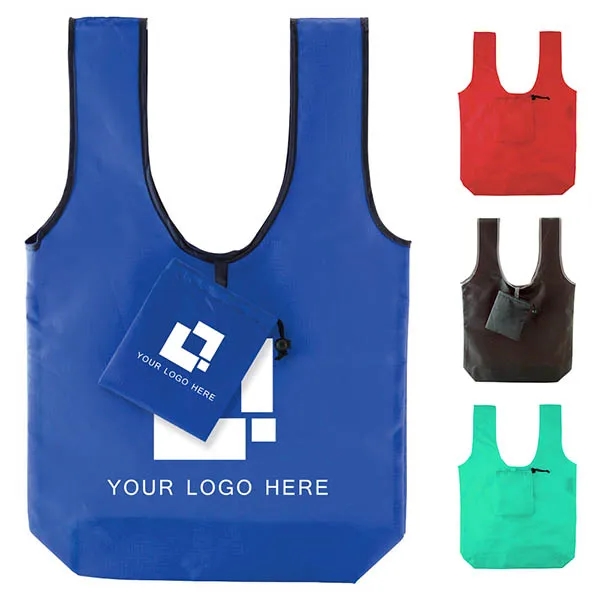 Folding Promotional Pouch Totes 2