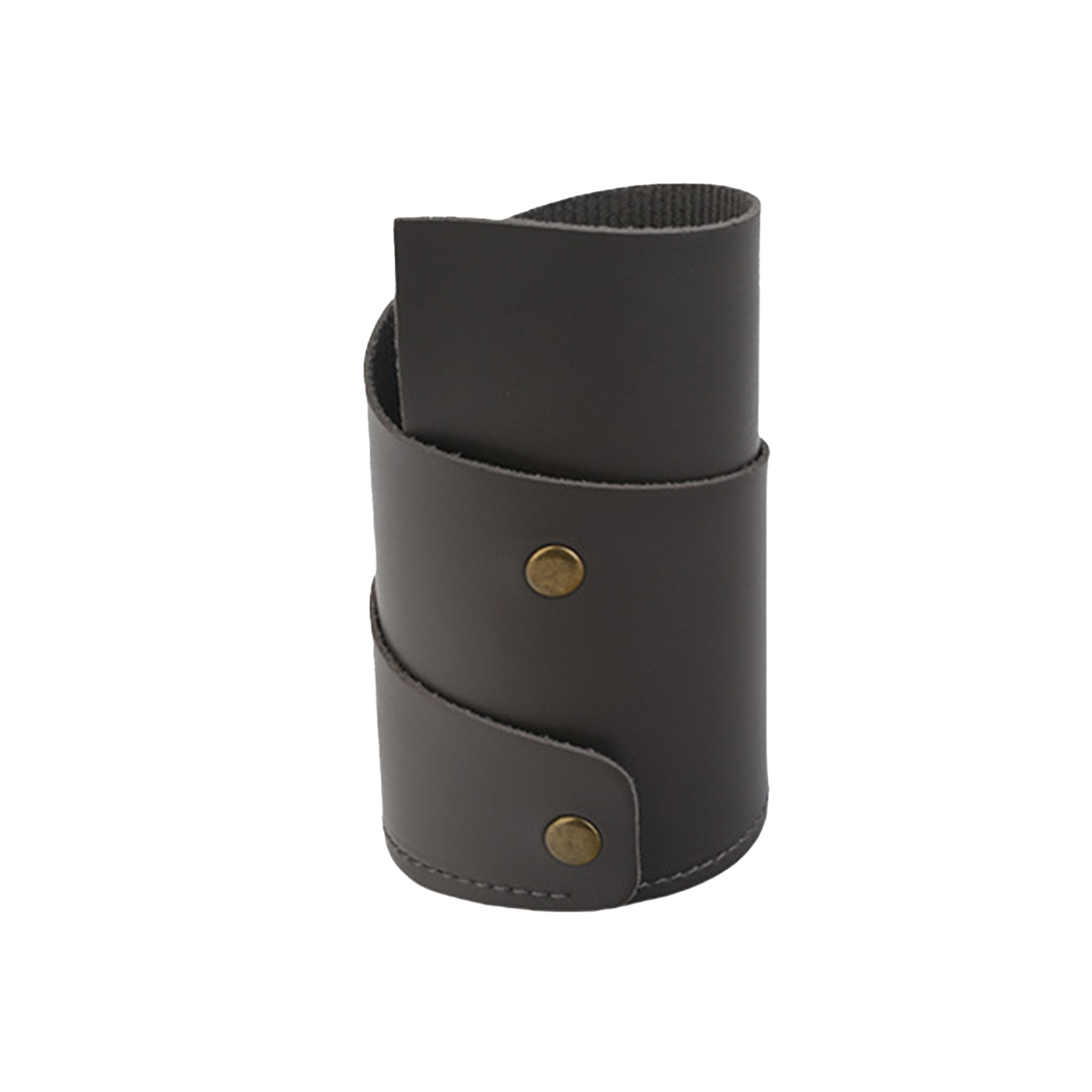 Snap Closure PU Leather Pen Holder 4