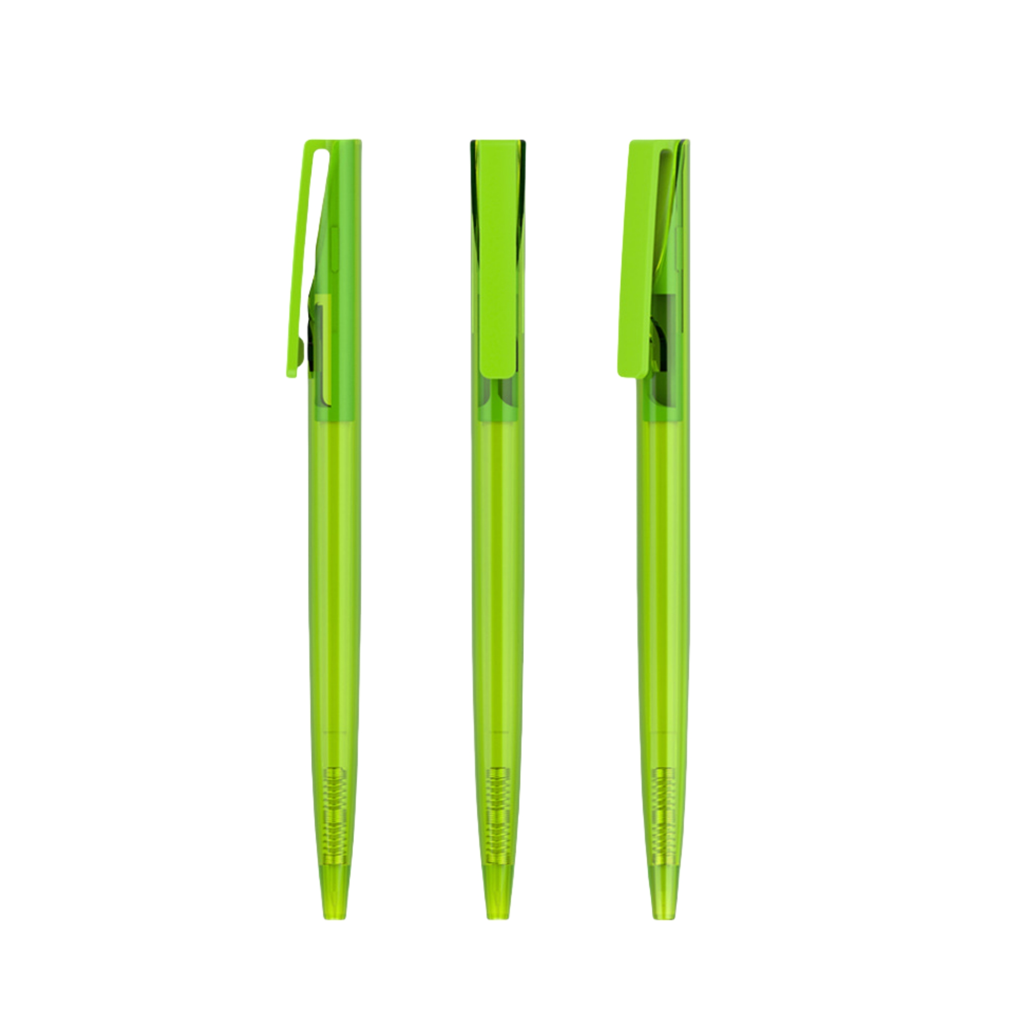 Colored Hybrid Ink Ballpoint Pens Comfortable Grip 3