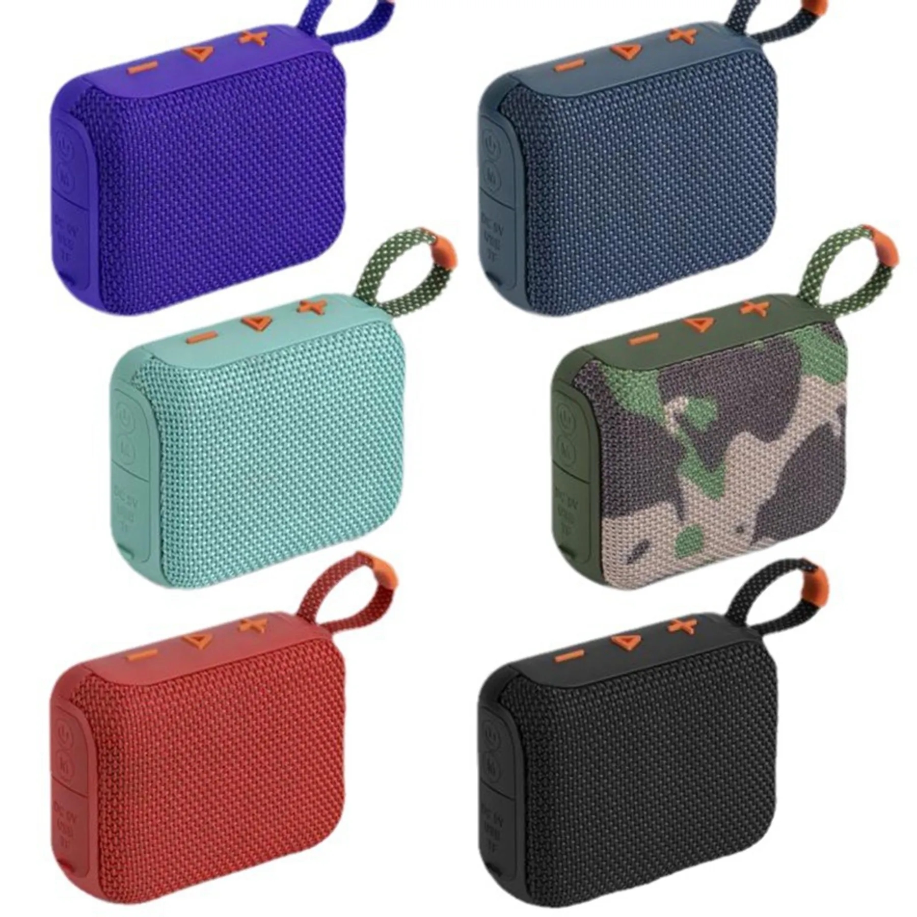GO4 Wireless Portable Fabric Mini BT Speaker 7
