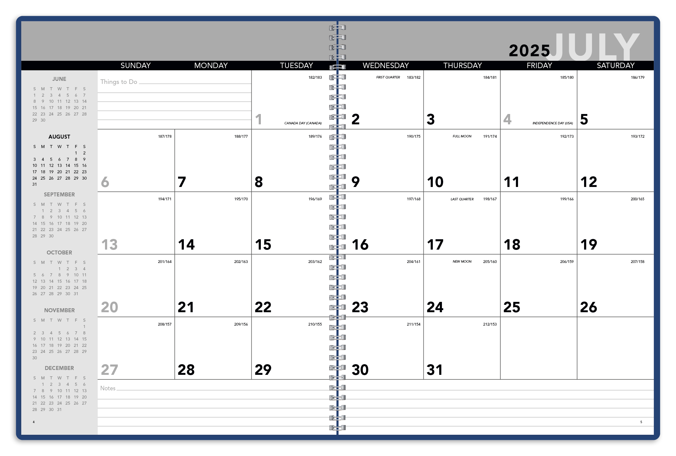 Triumph® Calendars Academic Monthly Planner 19