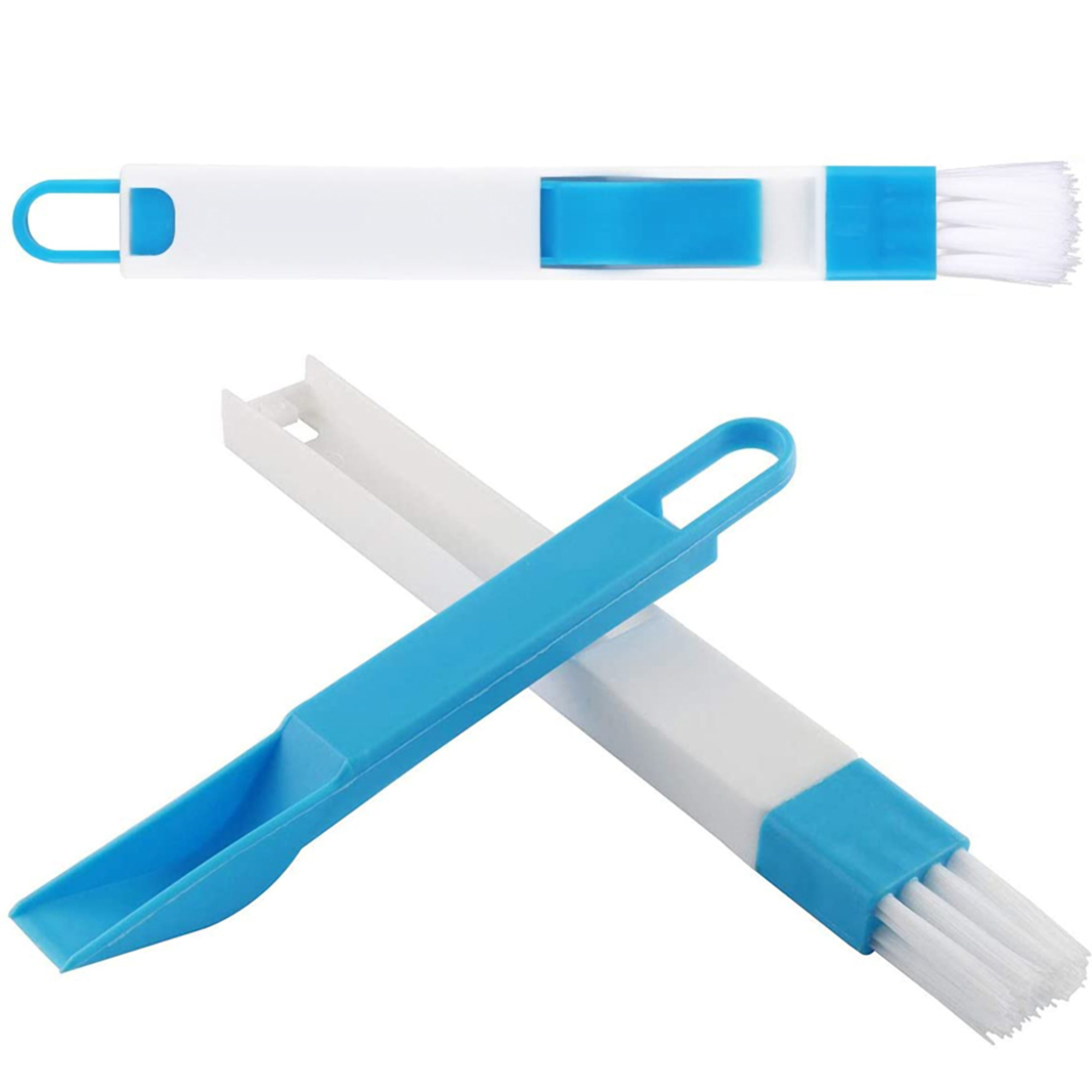Nylon Cleaning Brush w/Dustpan 2