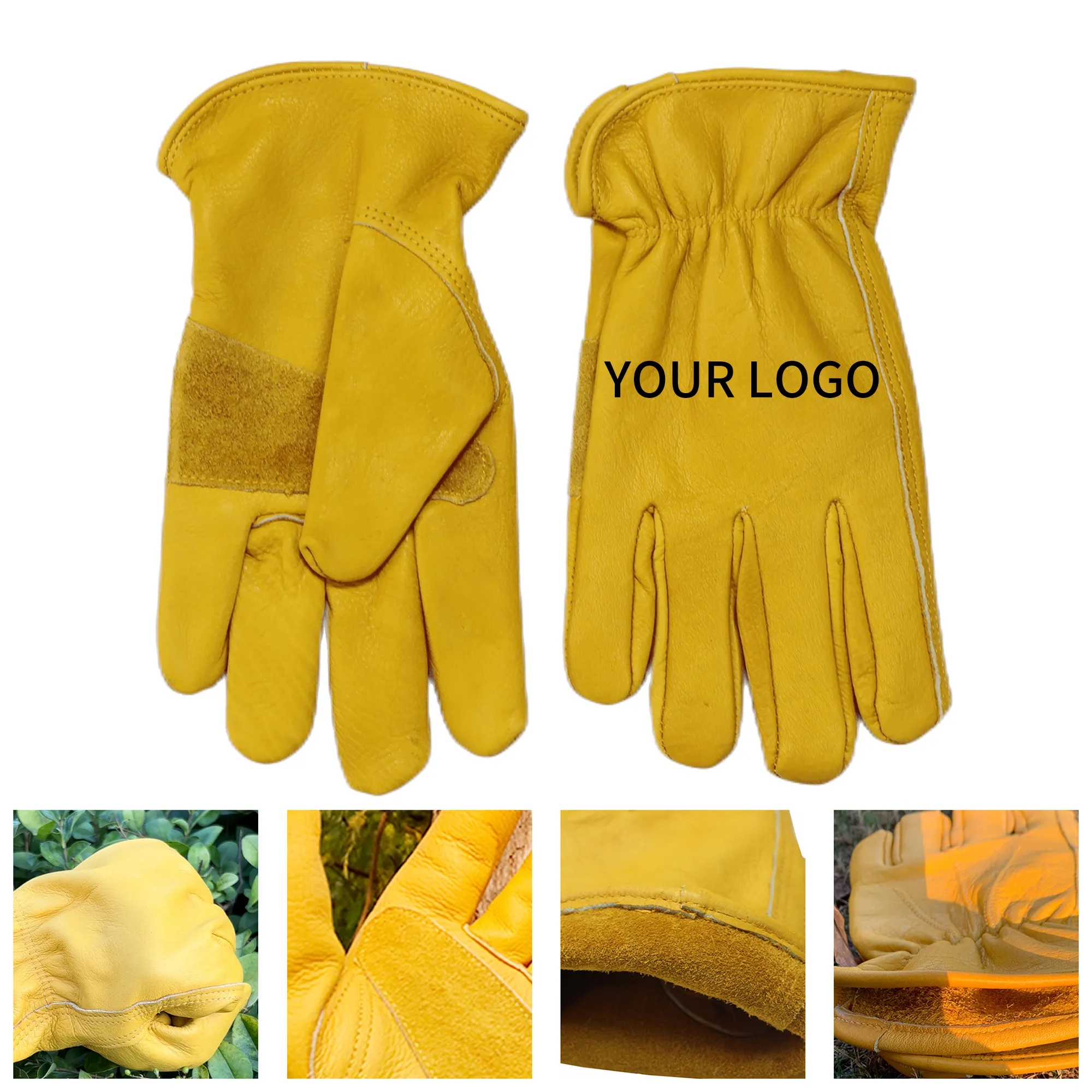 Leather Work Gloves 2